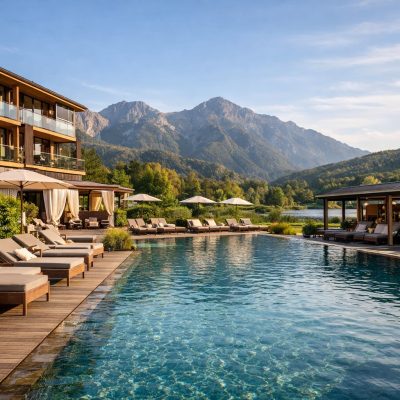 Luksusophold med wellness på Green Lake Hotel Weiher i Pfalz