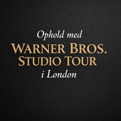 Ophold med Warner Bros. Studio Tour i London
