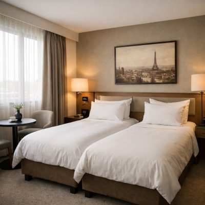 Stilfuldt ophold med morgenbuffet på Mercure Paris Saint-Ouen