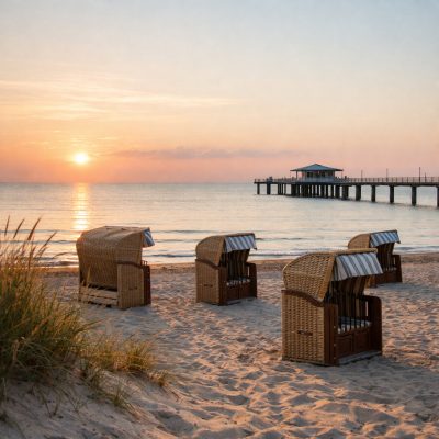 Romantisk ophold med morgenmad på Country Hotel Timmendorfer Strand