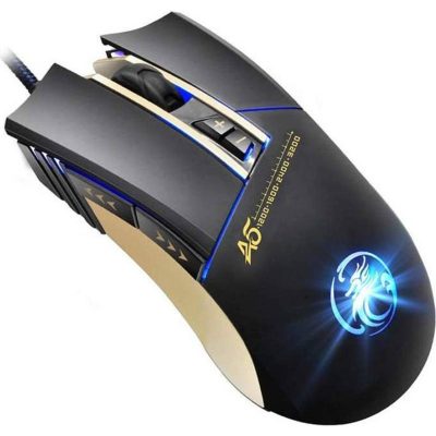 Northix Apedra A5 Højpræcisions Optisk LED Gaming Mus 3200 DPI