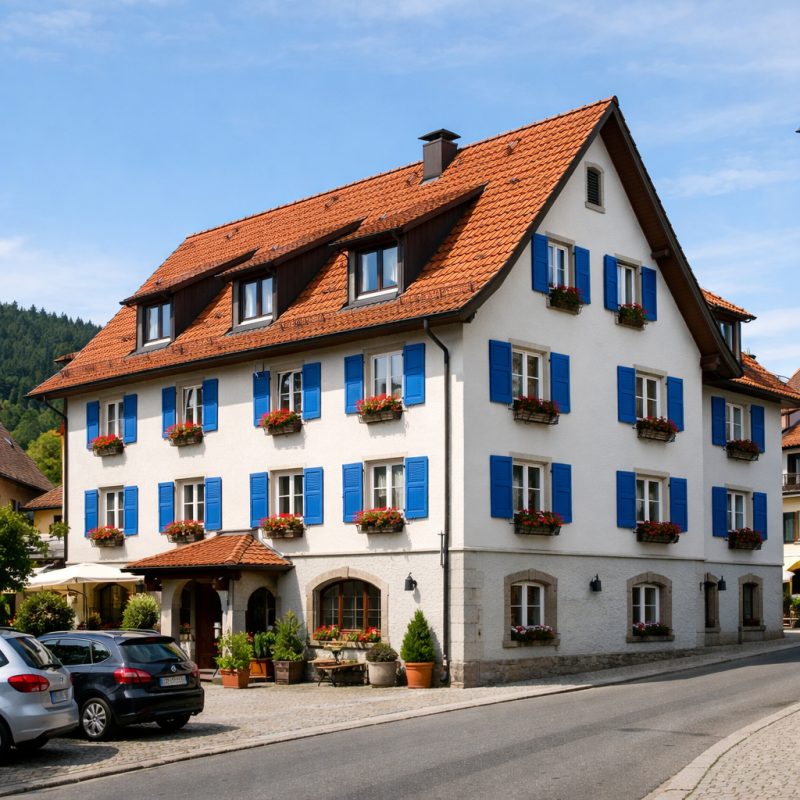 Romantisk ophold på Hotel-Gasthaus Krone i Schwarzwald
