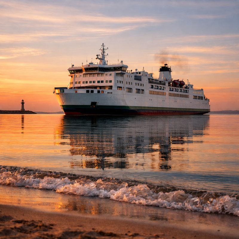 Mini-krydstogt til Trelleborg fra Travemünde eller Rostock