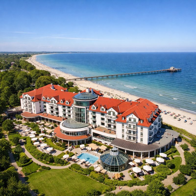 Wellnessophold med havudsigt på Seehotel Großherzog von Mecklenburg