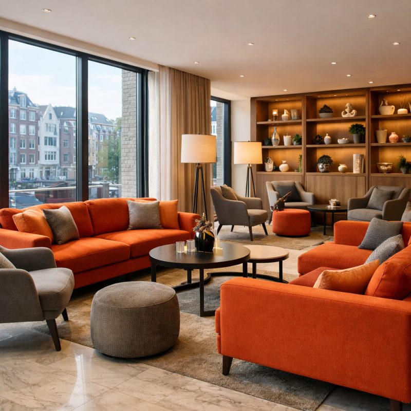 Luksuriøst ophold på Radisson Hotel & Suites i Amsterdam