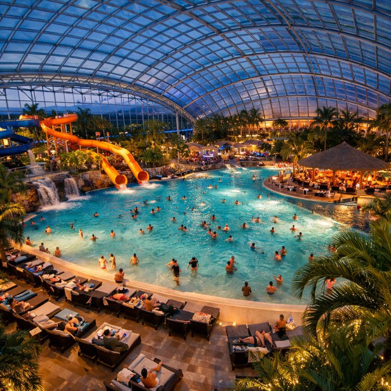 Hotelophold ved Therme Erding - verdens største badeland