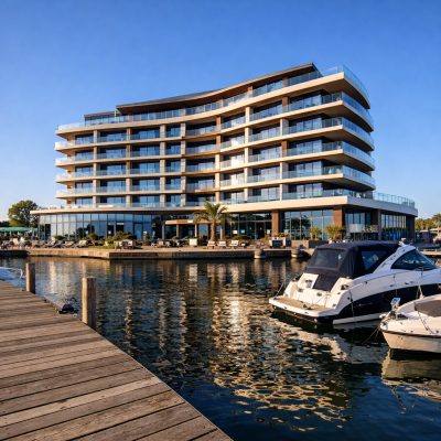 Ophold med morgenmad og wellness på SlowDown Travemünde i Lübeck