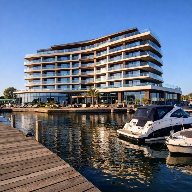 Ophold med morgenmad og wellness på SlowDown Travemünde i Lübeck
