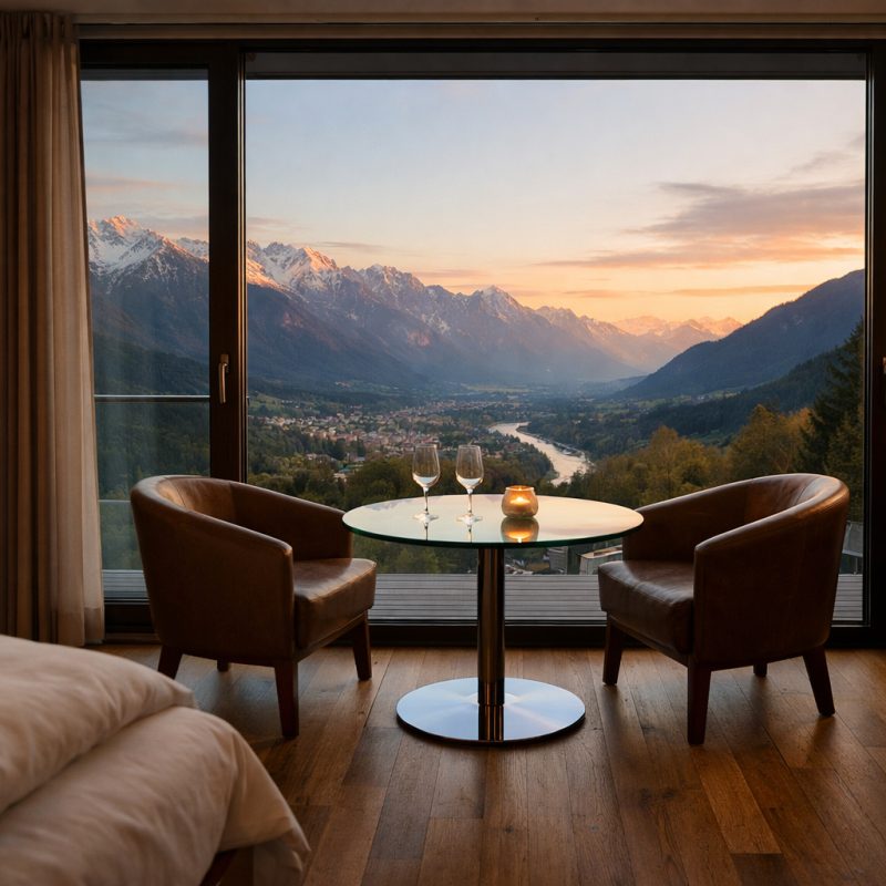 Ophold med halvpension og wellness på Parkhotel Hall i Tyrol