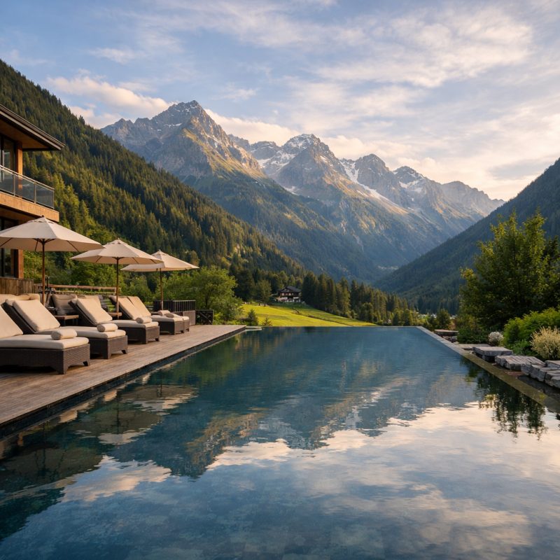 Wellnessophold med gourmetpension på Das VIER - Sport- und Wellnesshotel i Leonhard i. Pitztal