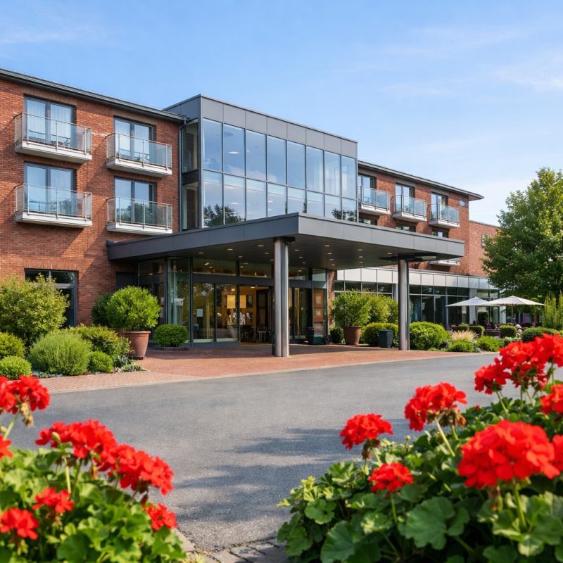 Ophold på Hotel Heidehof i Slesvig-Holsten