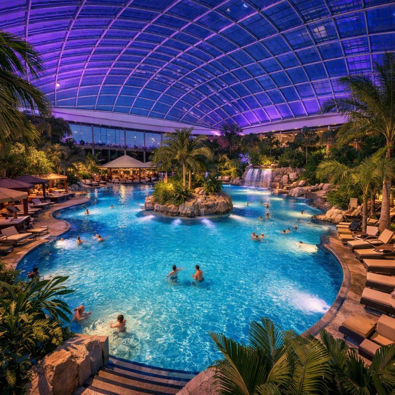Hotelophold ved Therme Erding - oplev verdens største badeland