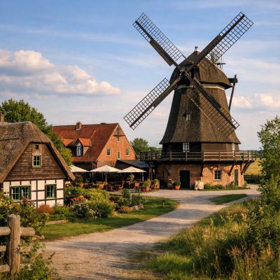 Ophold på Landhotel Lewitz Mühle i Mecklenburg Lake District