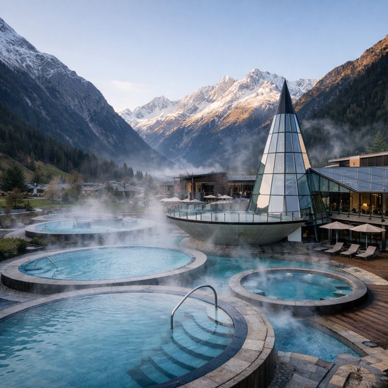 Ophold på AQUA DOME Hotel & Spa Resort med alpin afslapning