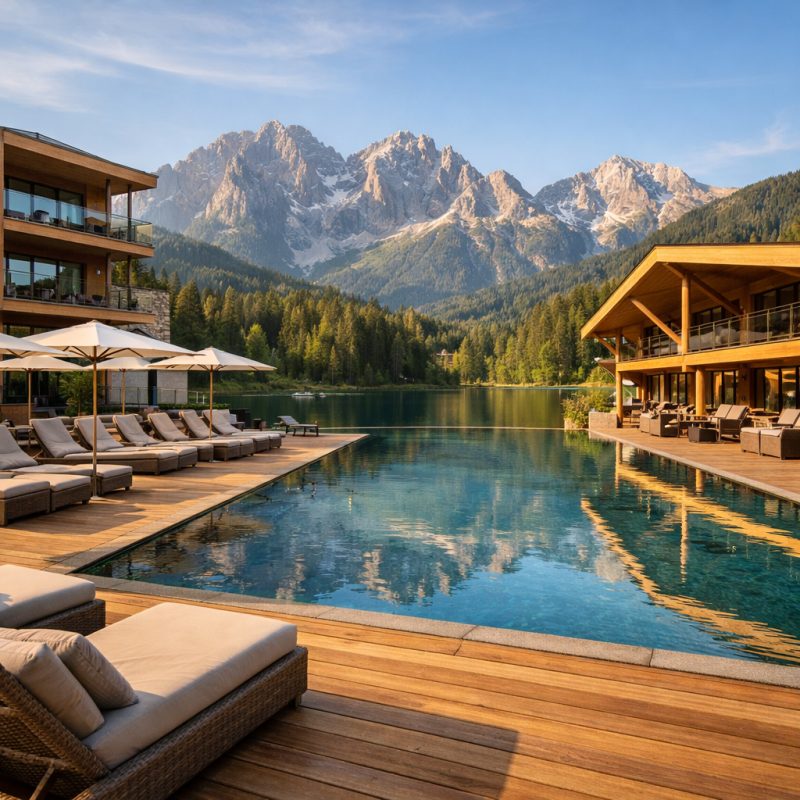 Luksuriøst ophold på Green Lake Hotel Weiher i Sydtyrol