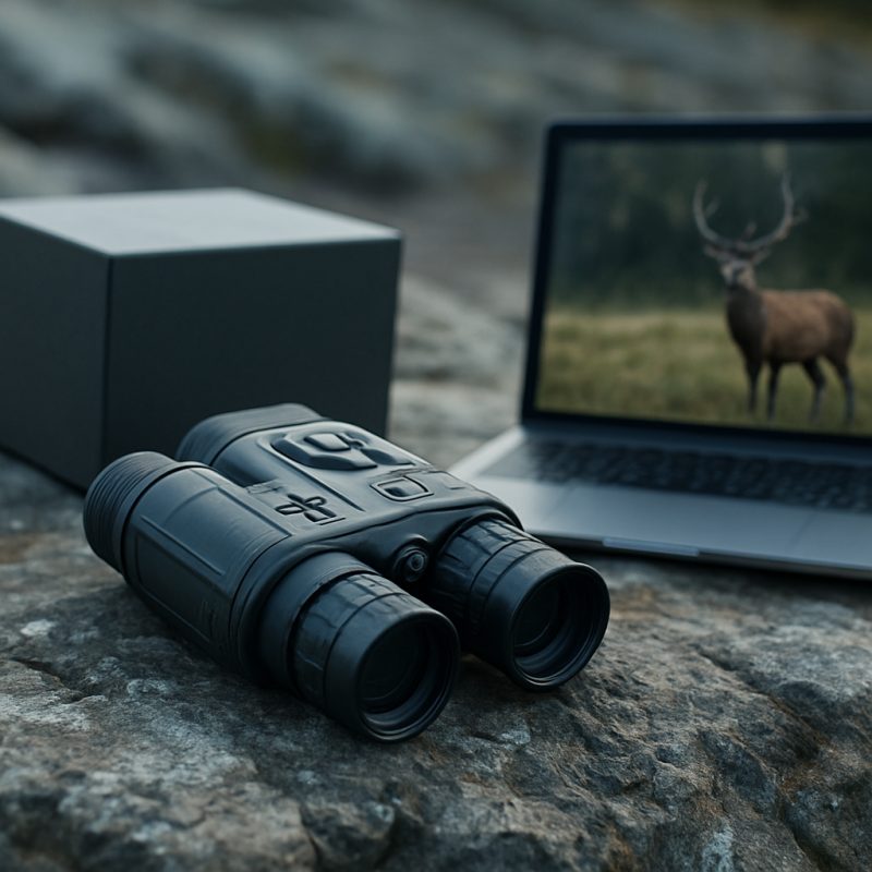 Digital natkikkert med HD-optagelse og zoom