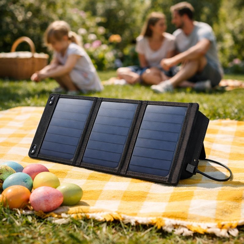 Smart solcelleoplader