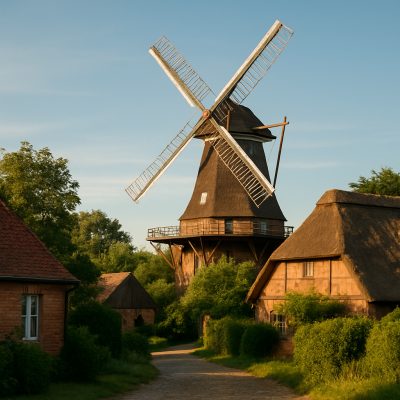 Ophold med morgenmad på Landhotel Lewitz Mühle i Banzkow