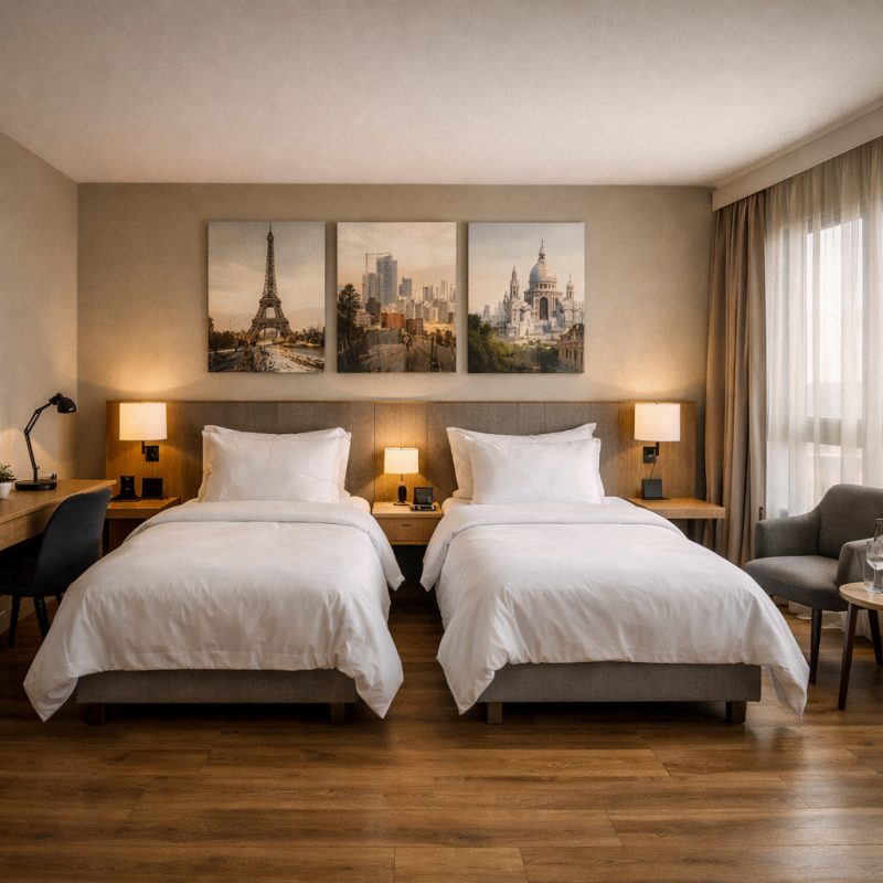 Stilfuldt ophold med morgenmad på Mercure Paris Saint-Ouen