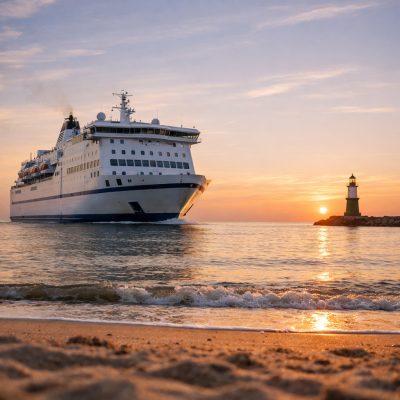 Mini-krydstogt med Travelcircus fra Travemünde til Sverige