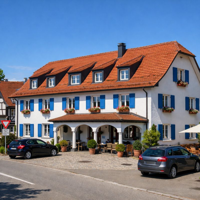 Afslappende ophold med morgenmad på Hotel-Gasthaus Krone i Bötzingen