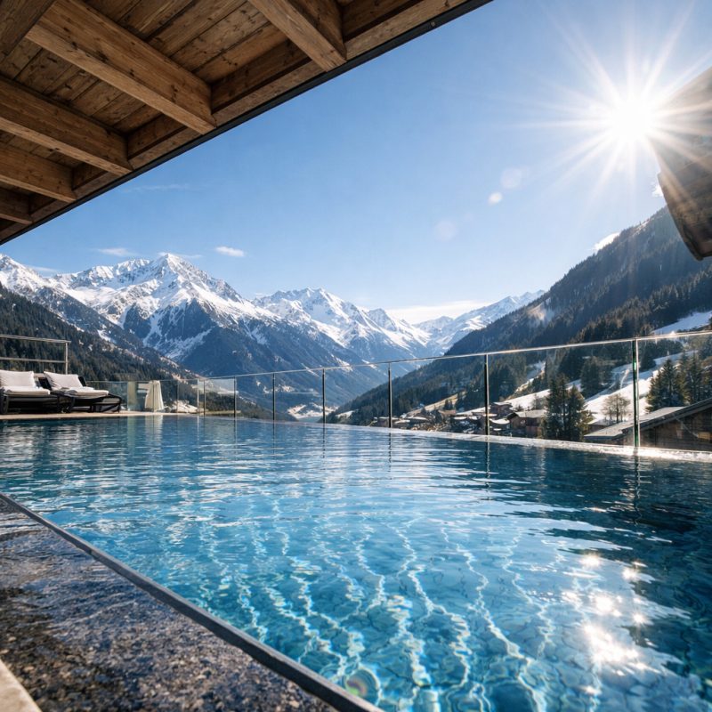 Wellnessophold med halvpension på MY ALPENWELT Resort i Wald im Pinzgau