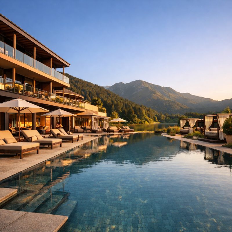 Luksuriøst wellnessophold på Green Lake Hotel Weiher