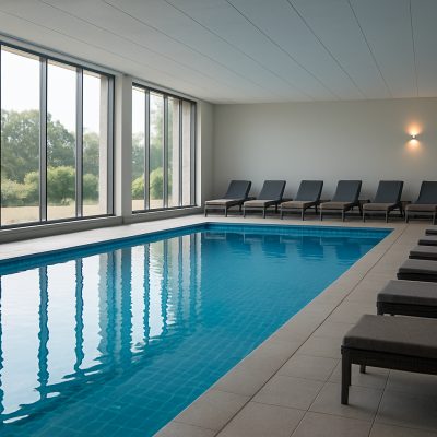 Ophold i naturskønne Schloss Basthorst med spa og sø