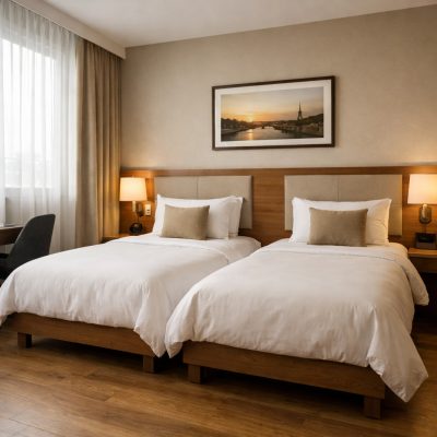 Stilfuldt ophold på Mercure i Saint-Ouen nær Paris
