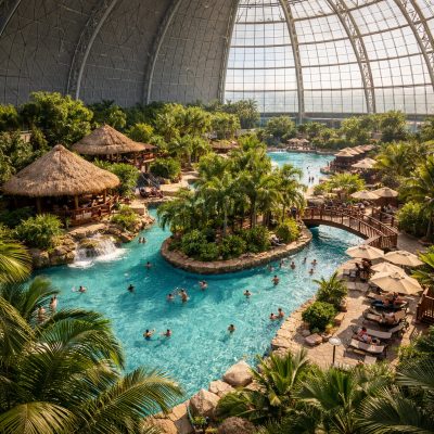 Ophold i Europas største tropeverden - Tropical Islands