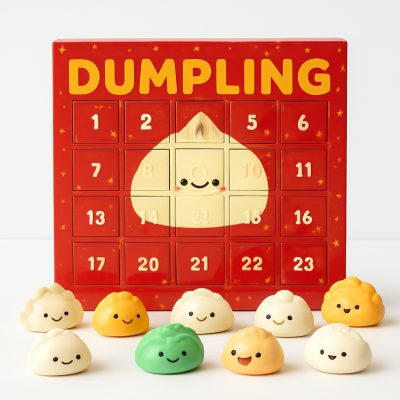 Dumpling-julekalender med 24 overraskelser til jul