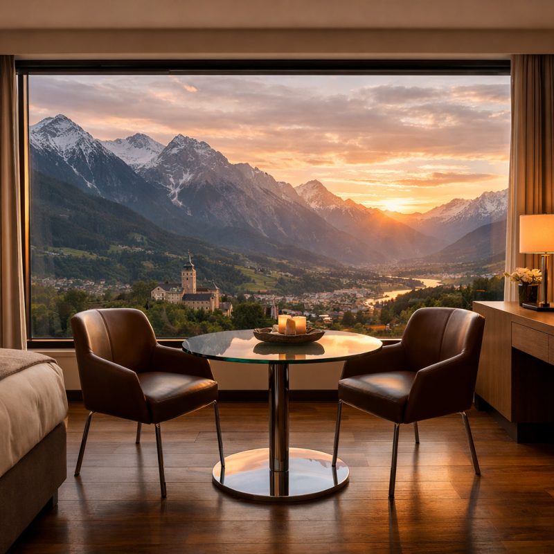 Ophold med wellness på Parkhotel Hall i Hall i Tyrol