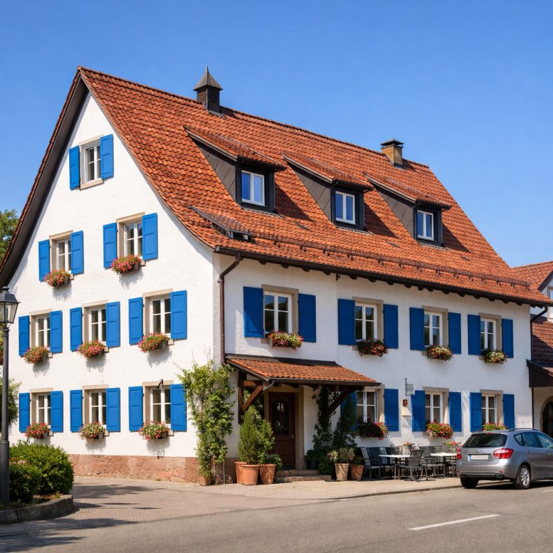Afslappende ophold med morgenmad på Hotel-Gasthaus Krone i Bötzingen