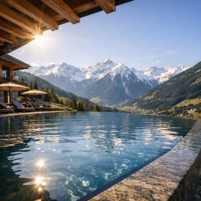 Ophold med halvpension på MY ALPENWELT Resort i Wald im Pinzgau