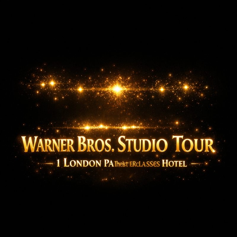 Ophold med Warner Bros. Studio Tour i London på førsteklasses hotel