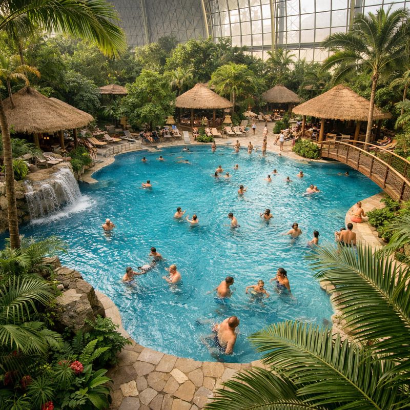 Dagsbillet til Tropical Islands i Krausnick - Oplev tropisk paradis
