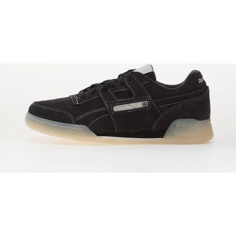 Reebok Workout Plus Kids' Shoes - Black/Chalk/Alabaster