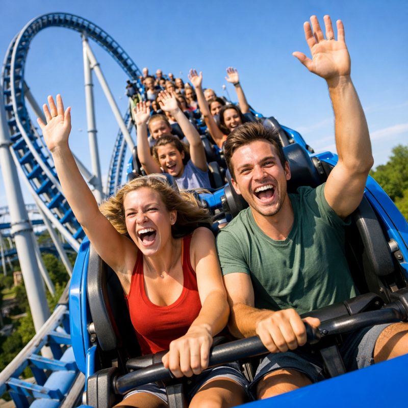 Ophold i Heide Park - Den perfekte gave til forlystelsesparkfans