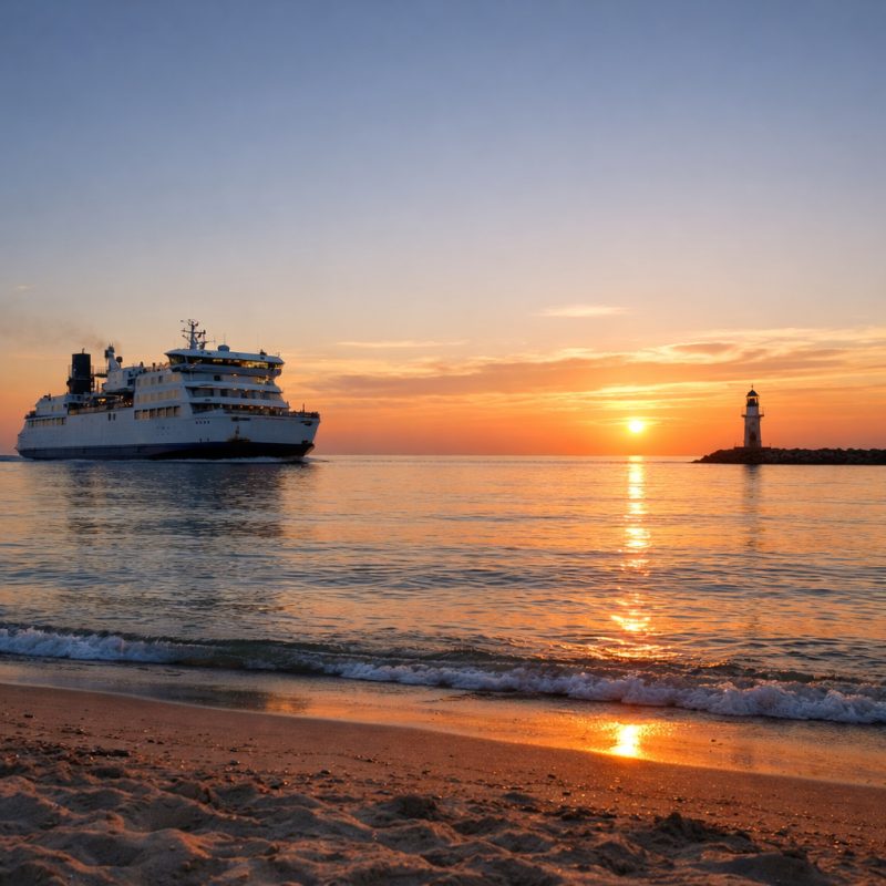 Mini-krydstogt til Trelleborg fra Travemünde eller Rostock