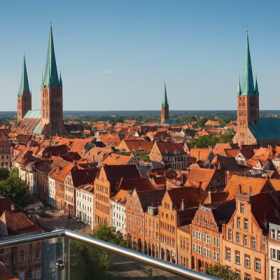 Ophold på 4* Hotel Vier Jahreszeiten i Lübeck