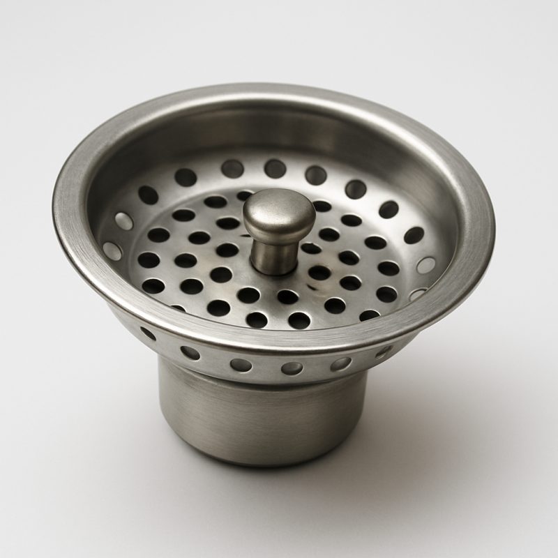 Stilfuld metalkurvventil til vask - effektiv anti-tilstopning