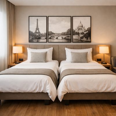 Stilfuldt ophold med morgenmad på Mercure Paris Saint-Ouen