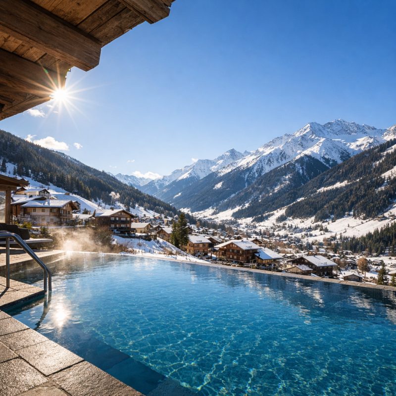 Ophold med halvpension på MY ALPENWELT Resort i Wald im Pinzgau