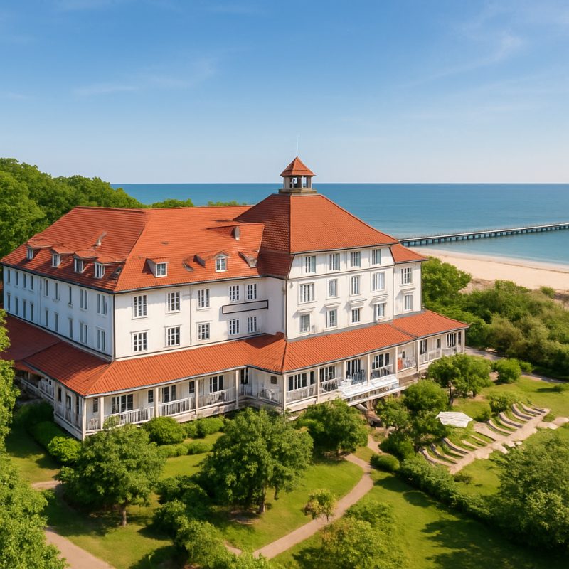 Wellnessophold med havudsigt på Seehotel Großherzog von Mecklenburg