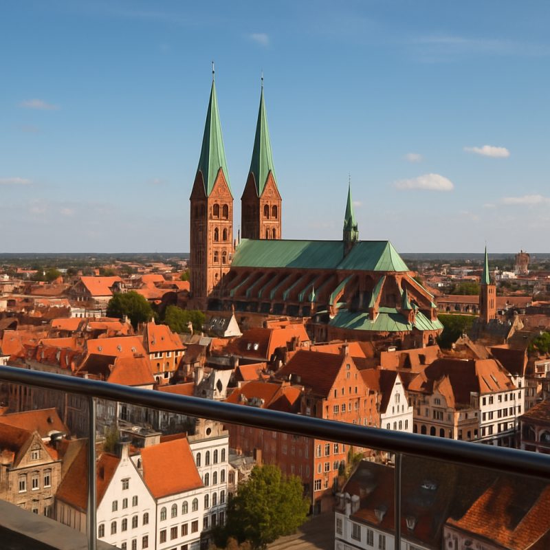 Ophold på 4* Hotel Vier Jahreszeiten i Lübeck