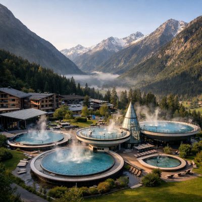 Ophold på AQUA DOME Hotel & Spa Resort med alpin afslapning