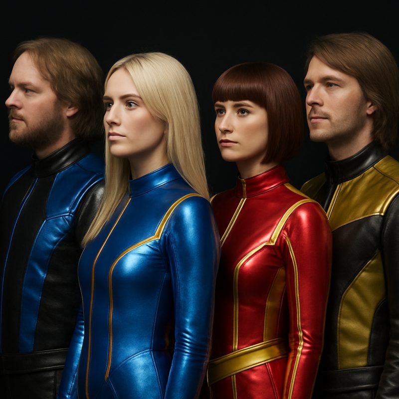 Ophold med ABBA Voyage-show i London