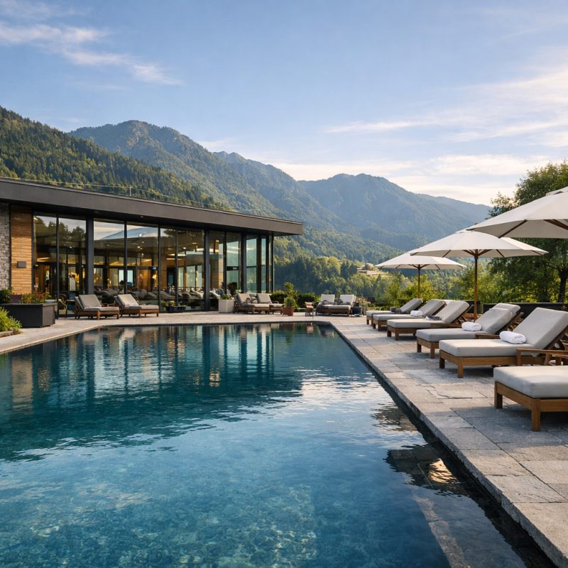 Ophold på VIER - sports- og wellness-hotel med infinity-pool