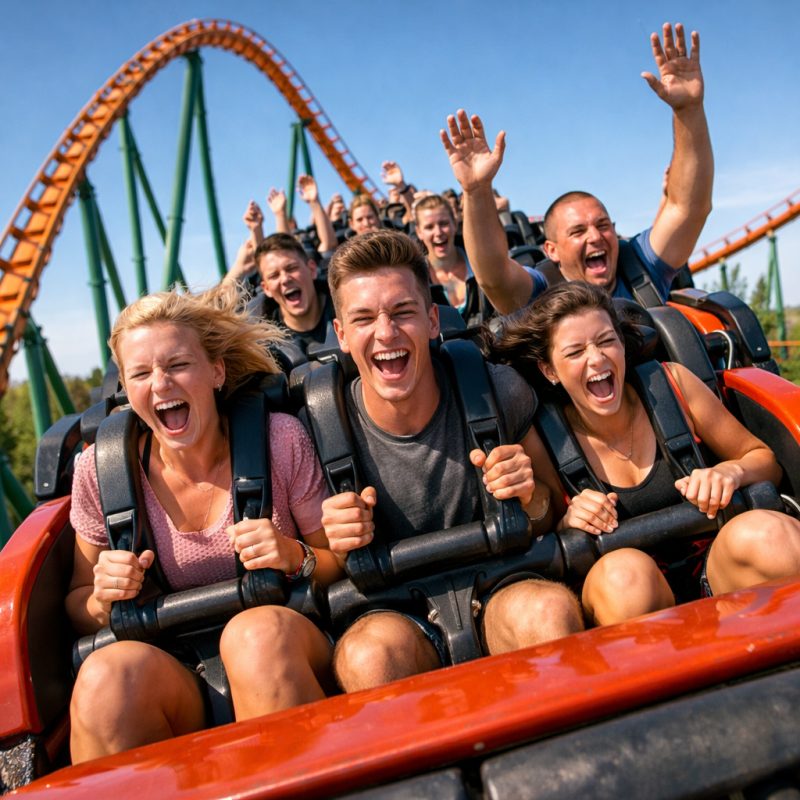 Ophold i Heide Park - den perfekte gave til forlystelsesparkfans