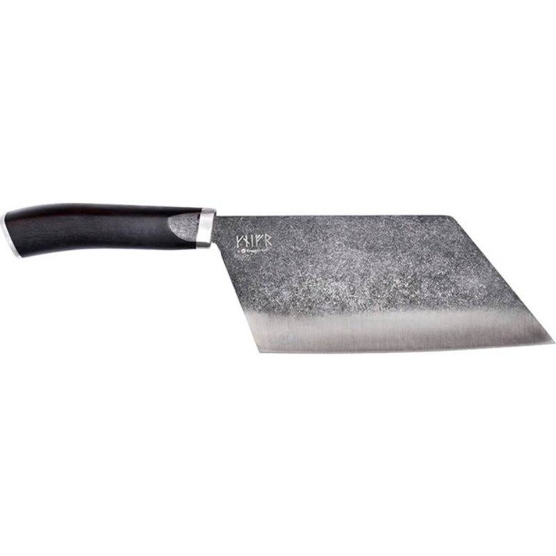CrushGrind Chef Kniv L 23 cm Valnøddetræ Stål